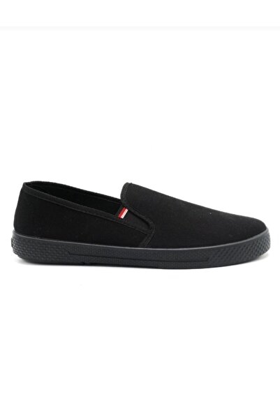 Erciyes Pantofi de pânză unisex, negru, casual