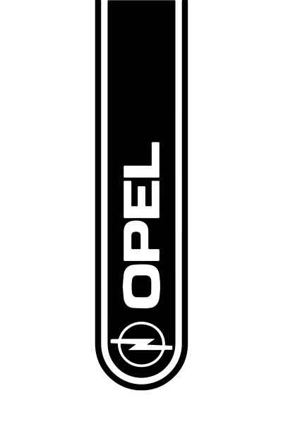 Genel Markalar Opel Kaput Şerit Oto Sticker Araba Sticker 59 X 14 Cm