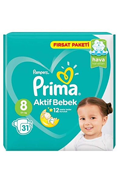 Prima العلامة التجارية: أكتيف بيبي أوبرتونيتي مقاس 8 31 قطعة الفئة: مناشف ورقية