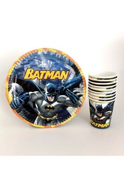 Batman Tabak Bardak 8 Kişilik