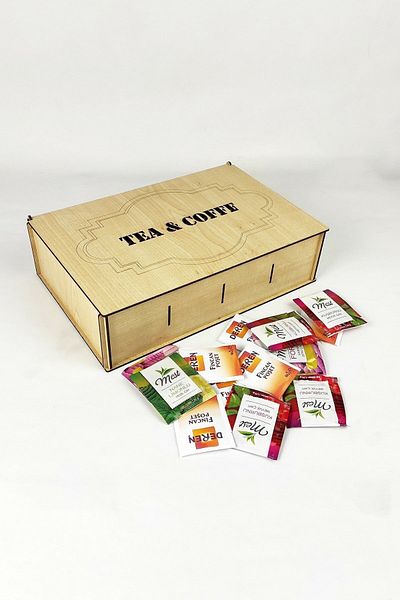 BAAÇ Tea Coffee Box Wooden