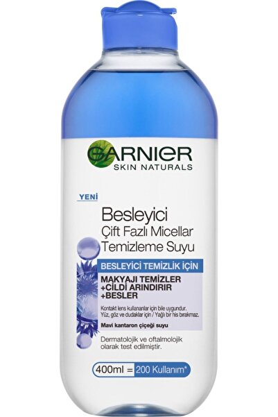 Garnier Marka: Besleyici Çift Fazlı Micellar Temizleme Suyu 400 ml