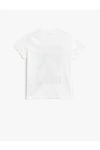 Koton T-Shirt - Weiß - Normal