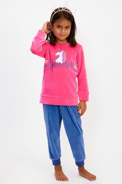 ROLY POLY Σετ φόρμας Rolypoly Unicorn Candy Pink Girls Velvet