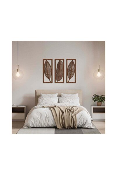 BabelHome Dekoratif Yaprak Desenli Duvar Süsü