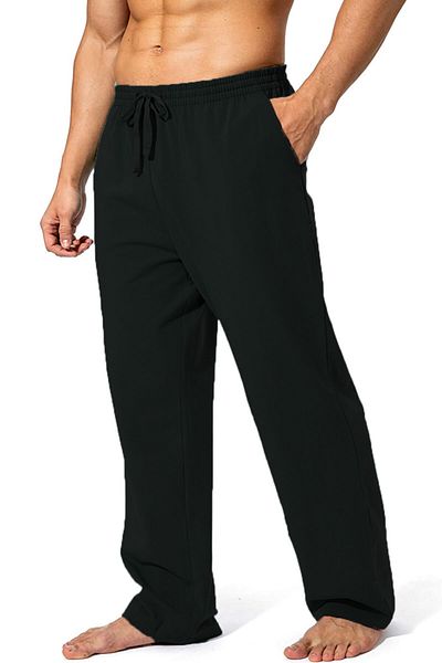 BLUU Men's Winter 3 Thread Sweatpants Pipe Leg