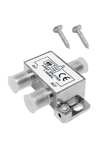 Kadan 4818 2 Li Uydu Splitter Kablo Tv Rg6 Anten Çoklayıcı Dağıtıcı