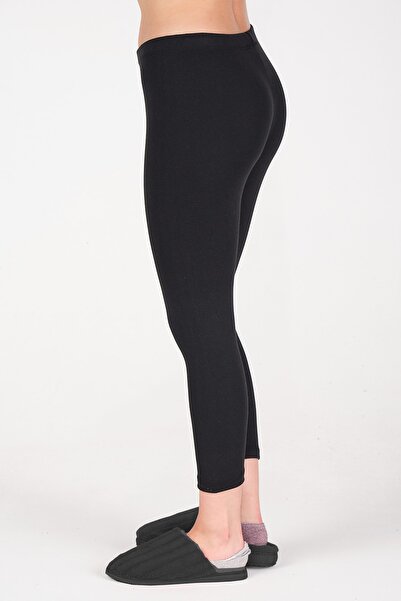 DOFİ Women's Slim Fit Thermal Leggings Underwear with Elastic Waist