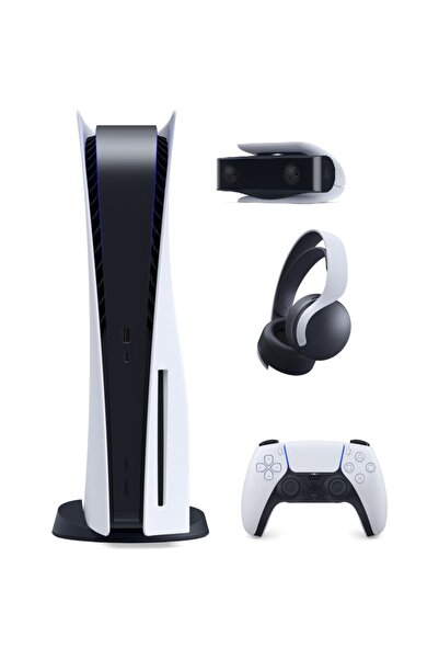 Sony Playstation 5 ( Ithalatçı Garantili) + Ps5 Pulse 3d Kulaklık + Ps5 Kamera
