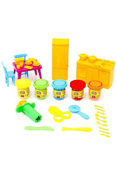 Dede Oyuncak Brand Art Craft Kitchen Play Dough Set