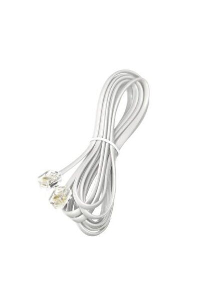 Sfs Telephone Modem Adsl Patch Cord Line Cable 5 Mt