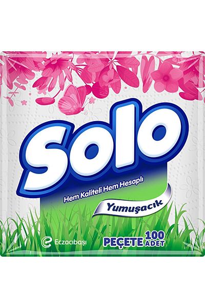 Solo Super Napkin - Set of 100 Paper Napkins