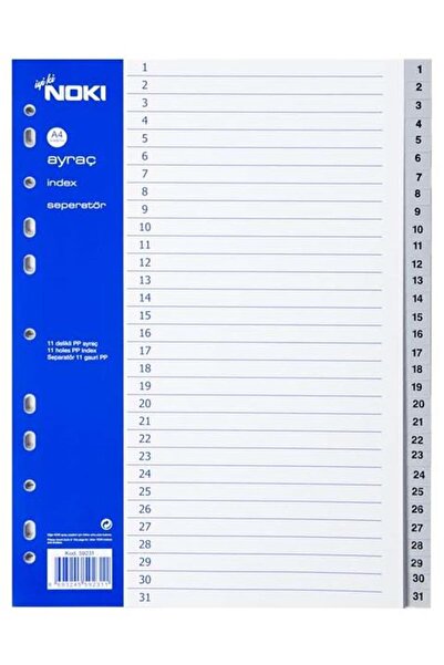 Noki العلامة التجارية: 1-31 علامة رقمية 59231 الفئة: ملفات