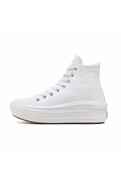 Converse Dámské/dívčí tenisky568498Chuck Taylor All Star Move Bílá/přírodní Ivory/černá