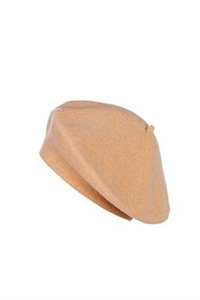 Fonem Women's Lady Baretta Painter Beret Fo 2506 Apricot Color