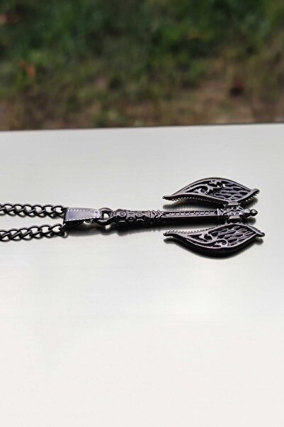 The Collection Siyah Devil Balta Kolye