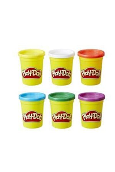 Play Dough Play-dough Oyun Hamuru 6 Renk K-700 Yerli Üretim 3-6 Yaş %100 Doğal