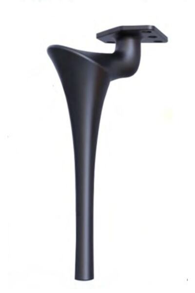 KARAKOÇ Modern, Metal 21 Cm Siyah, Koltuk,puf,mobilya Ayağı