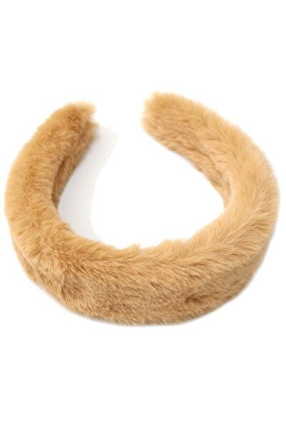 CSR AKSESUAR Coroană de pluș cu pene de spumă de miere