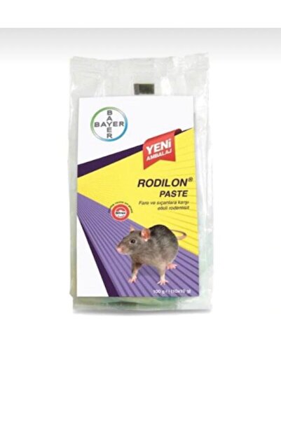 Bayer Rodilon Pasta 100 Gr Paketlerde 10 Adet Küçük Pasta Fare Zehri