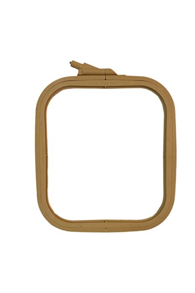 Nurge Şenel Yün Kare Plastik Kasnak No: 2 Çap 145* 165mm (14,5 X 16,5 Cm)