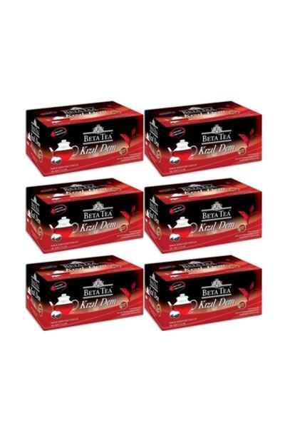 Global إبريق شاي بيتا ريد كيس شاي 100 قطعة × 6 قطع 3.2 جرام × 100:320 جرام