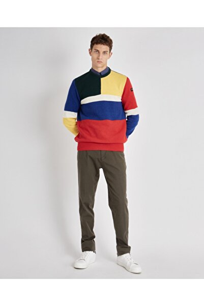 PAUL&SHARK Men's Knitted Round Neck C.wWool