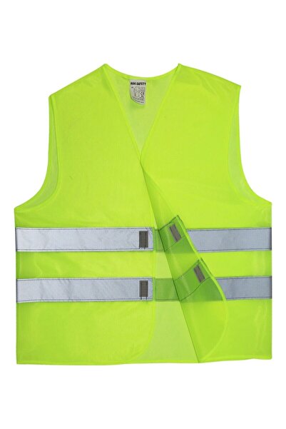 ERA سترة تحذيرية فسفورية - أصفر