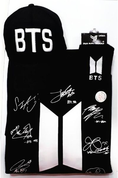 GC GÖKHAN CLUB Суитшърт Bts, шапка Bts, чорапи Bts