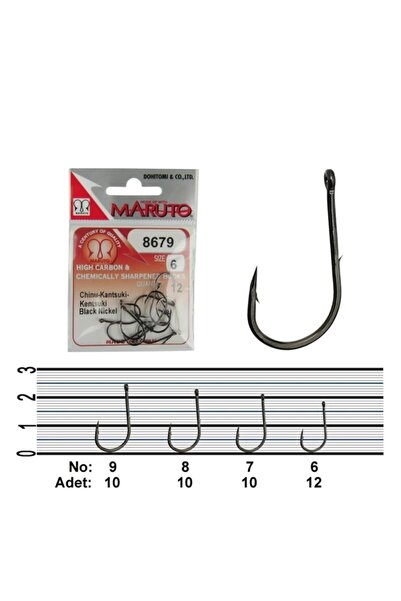 MARUTO 8679 Bn Olta Iğne - Okyanusav Uyumlu