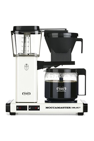 Moccamaster Cam Potlu Beyaz Kbg Select Filtre Kahve Makinesi
