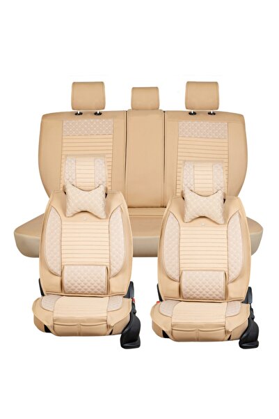 GZLTUNİNG طقم غطاء مقعد سيارة من الجلد الفاخر من Citroen C5 أمامي وخلفي (النخ...