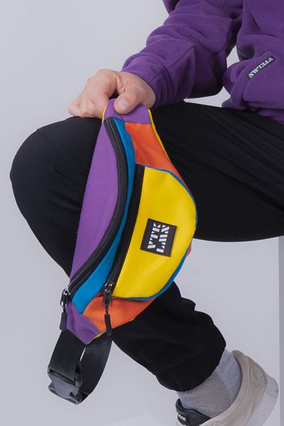 Vatkalimon Colorful Unisex Shoulder and Waist Bag