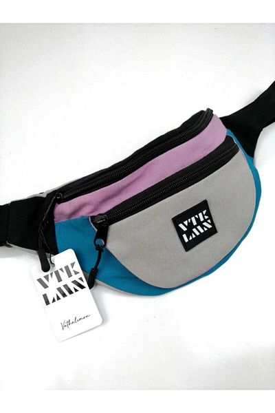 Vatkalimon Unisex Colorful Shoulder and Waist Bag