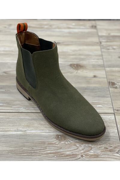 Kaan Alay Fashion Italian Model Süet Bot