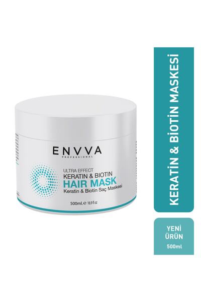 ENVVA Keratin Biotin Maskesi 500ml