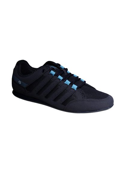 M.P. Men's Black Navy Blue Thin Sole Mesh Sneaker Sports Walking Shoes