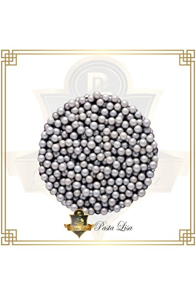 lisapastacılık Dr.gusto 2mm Boncuk Şeker (sprinkles) & Draje 90gr - Gümüş