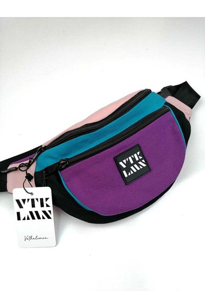 Vatkalimon Unisex Colorful Shoulder and Waist Bag