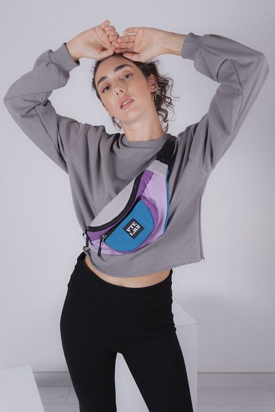 Vatkalimon Unisex Colorful Shoulder and Waist Bag