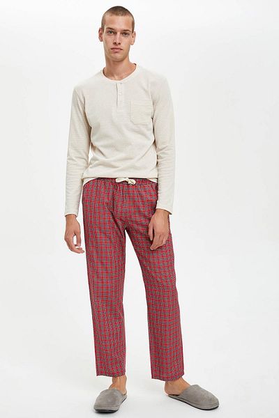 DeFacto Fit Slim Fit Judge Collar Πλεκτό Σετ 2 τεμαχίων