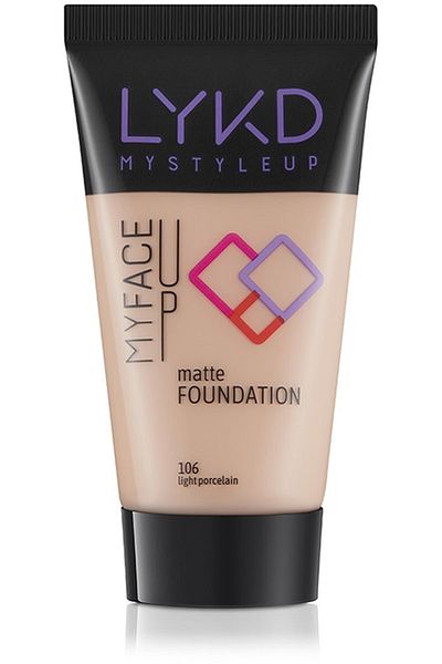 lykd Brand: Matte Foundation 106 Light Porcelain Category: Foundation