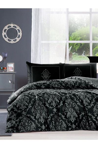 Özdilek Set cuvertură dublu din satin Soft Life - Clasurol