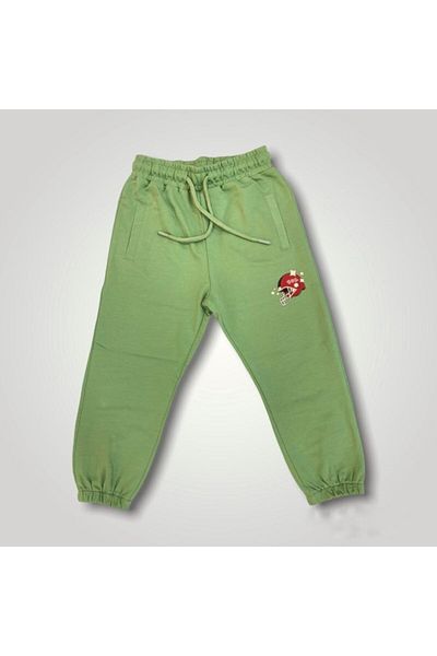 Çikoby Boy's Green Sweatpants