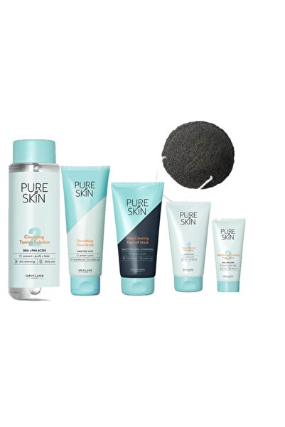 Oriflame Yüz Peelingi & Soyulabilir Maske& Konjac Süngeri & Temizleyici Tonik...