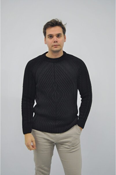 F&K طاقم الرقبة سترة رجالية