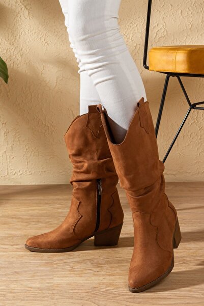 derithy Frodya-çizme-taba Süet-ptm4000