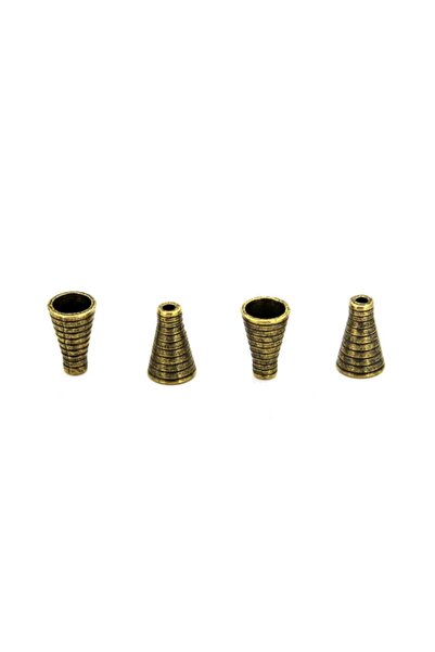 yfhobi 2 Adet - 10x17 Mm, Fular Uç Aparatı, Huni Kapak, Metal Takı Malzemesi,...