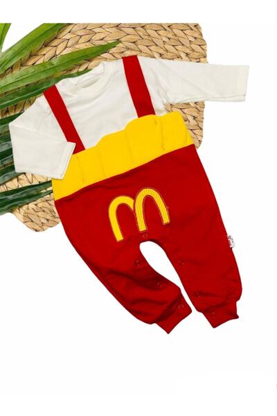 babixkids Unisex Pattates Figured Baby Badi Slopet