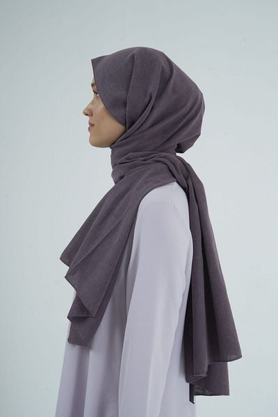 Gülsoy Women's Cotton Cotton Shawl Lavender - 9